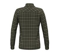 Salewa Fanes Flannel 5PL W L/S - camicia maniche lunghe - uomo 56 Dark Green/Green man Bluesign,Polarlite,Salewa Committed,Tencel/Lyocell