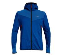 Felpa trekking Salewa da uomo Agner Hybrid PL/DST FZ Hoody melange elettrico (48/M)