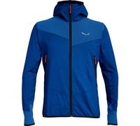 SALEWA Felpa con Cappuccio Agner Hybrid PL/Dst Full Zip, Electric Melange, XL