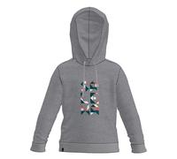 Salewa - Kid's Eagle Hoodie - Felpa con cappuccio 128 grigio