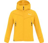 Salewa Agner Melange - felpa in pile con cappuccio - bambino 164 Yellow junior Durastretch,Pfc-Free,Bluesign,Polarlite