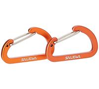 Salewa Flat Wiregate Moschettone, Unisex Adulto, Green-Black-Orange-Grey-Blu, Taglia Unica