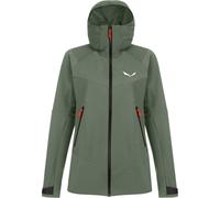 Salewa Sella DST W - giacca alpinismo - donna I42 D36 Green/Black/Red woman Pfc-Free,Durastretch,Salewa Committed