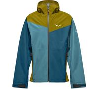 Giacca da uomo Salewa Puez Aqua 4 Ptx 2.5L M Jacket Taglia: M / Colore: blu/verde