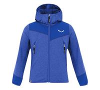 SALEWA Giacca Felpata con Cappuccio Agner Melange PL Full Zip