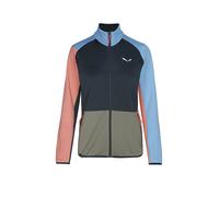 Salewa Puez Cammino Pl W - felpa in pile - donna Blue/Green/Pink I46 D40