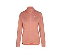 Salewa Puez Cammino Polarlite Full Zip Fleece Rosa M Donna