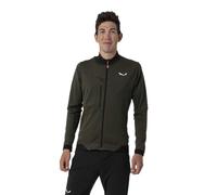 Salewa Felpa trekking da uomo Pedroc PL 2 Polarlite con zip integrale oliva scuro 46/S