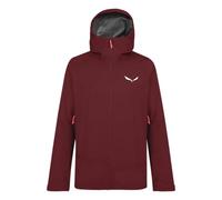 Salewa Puez GTX Paclite W - giacca alpinismo- donna I40 D34 Dark Red/White/Red woman Bluesign,Gore-Tex