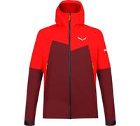 Salewa Sella DST M - giacca alpinismo - uomo 50 Dark Red/Red man Pfc-Free,Durastretch,Salewa Committed