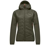 Salewa Ortles Hyb Twr W - giacca ibrida - donna I40 D34 Green/Red woman Durastretch,Dwr,Pfc-Free,Bluesign,Salewa Committed,Tirolwool
