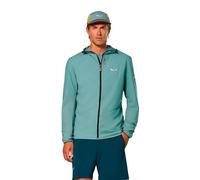 Giacca antivento salewa pedroc wind hd light blu da uomo