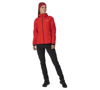 Giacca impermeabile salewa pedroc powertex 2 5l light red donna