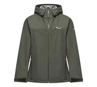 Giacca con cappuccio Salewa Puez Aqua 4 Powertex 2.5L verde cromo donna - 40