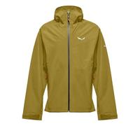 Salewa Giacca impermeabile da uomo Puez 2.5L PTX Jacket – Powertex – Olive Oil – Taglia S