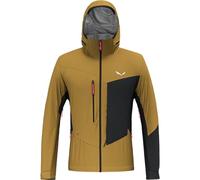 Salewa - Sella 3 Layers Powertex Hardshell Giacca Uomo Brown golden brown/0910 54