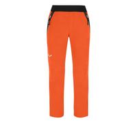 Salewa Rosengarten Dst K - pantaloni softshell - bambini 128 Orange/Black/White junior Bluesign,Durastretch