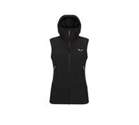 SALEWA Gilet da donna da scialpinismo Sella Durastretch con cappuccio nero | 38