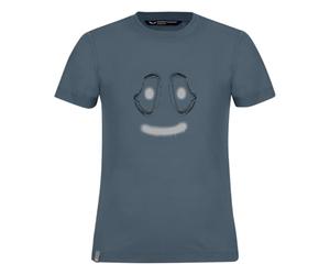 Salewa Graphic Dry S/S Tee K T-Shirt, Java Blue, 104 Unisex