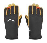 Salewa Ortles PTX/TWR W - guanti alpinismo - donna 7 Yellow/Black woman Bluesign,Pfc-Free,Tirolwool,Pelle,Salewa Powertex,Wool,Alipne Merino Responsive