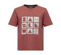 Salewa K Graphic - T-shirt - bambino 152 Red junior Salewa Committed