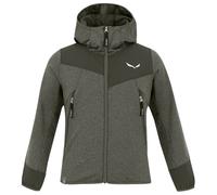 Salewa - Kid's Agner Melange PolarLite Full Zip Hoody - Giacca in pile 104 olivia