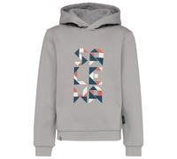 Salewa - Kid's Eagle Hoodie - Felpa con cappuccio 140 grigio