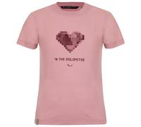 Salewa - Kid's Graphic Dry S/S Tee - T-shirt 164 fuchsia