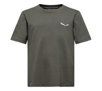 Salewa K Graphic - T-shirt - bambino 140 Dark Green junior Salewa Committed