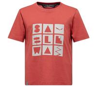 Salewa K Graphic - T-shirt - bambino 92 Red junior Salewa Committed