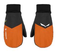 Salewa Powertex Tirolwool® Responsive Mittens Arancione L Bambino,Bambina