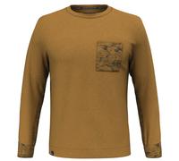 SALEWA Lavaredo Hemp M Pullover. Maglione, Marrone Dorato, XL Uomo