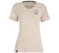 Salewa Lavaredo Hemp Print W- T-shirt- donna I44 D38 Beige/Brown woman Canapa,Cotone Organico/Biologico,Salewa Committed