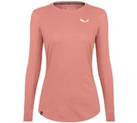 Salewa Lavaredo Hemp W L/S - maglia a manica lunga - donna I40 D34 Pink woman Canapa,Cotone Organico/Biologico,Salewa Committed