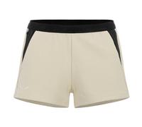 Pantaloni corti Salewa Lavaredo Hemp Train bianco crema nero donna - M