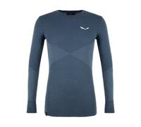 Salewa M Zebru Responsive L/S - maglietta tecnica a manica lunga - uomo 52 Blue man Alipne Merino Responsive,Lana Merino