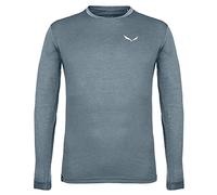 SALEWA Maglie Manica Lunga Puez Melange Dry, Java Blue Melange, 3XL