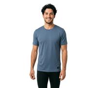 T-shirt Salewa Eagle Logo Patch manica corta blu notte - L