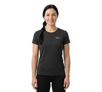 Salewa - Women's Eagle Minilogo Alpine Merino T-Shirt - Maglia merino 40 nero