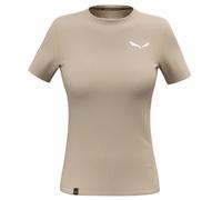 Maglietta tecnica da donna salewa puez dry beige
