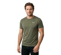 SALEWA Puez Melange Dry - Maglietta M, Colore: Verde Melange