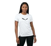 Salewa - Women's Solid Dri-Release S/S Tee - T-shirt 44 bianco/grigio