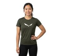 Salewa Solidlogo Dri-release® Short Sleeve T-shirt Verde S Donna