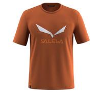 Salewa T-shirt Solidlogo Dry Maglia funzionale 48 Rosso M