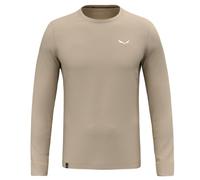 Salewa Puez Dry Long Sleeve T-shirt Beige XL Uomo