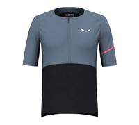 Salewa Vento AM - maglia MTB - uomo 52 Blue/Black man Tencel/Lyocell,Lana Merino
