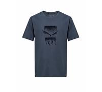 T-shirt Salewa Eagle 3cime manica corta blu notte - M