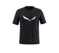 Salewa - Solidlogo Dry T-Shirt - Maglia funzionale 46 - S nero
