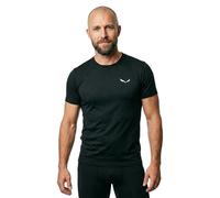 Salewa - Cristallo Warm AMR Tee - Intimo lana merinos 48 - M nero