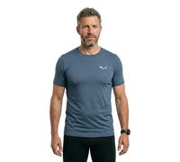 Maglietta funzionale da uomo Salewa CRISTALLO WARM AMR M T-SRT. Taglia: L / Colore: blu scuro/bianco